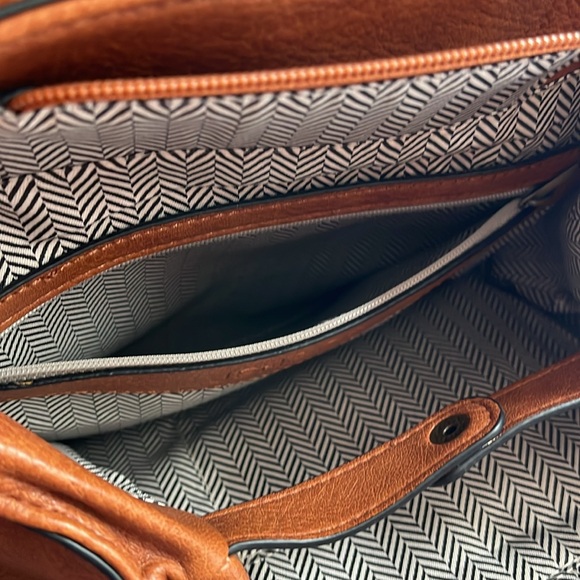 Convertible Brown/Cheetah Backpack Purse - Picture 8 of 13